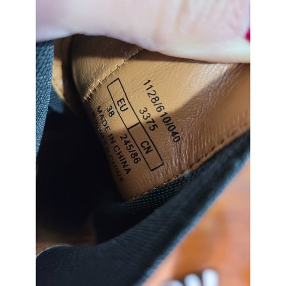 NWOT ZARA LEATHER SQUARE TOE  BOOTS Size  US7.5 EU38 - Picture 9 of 10